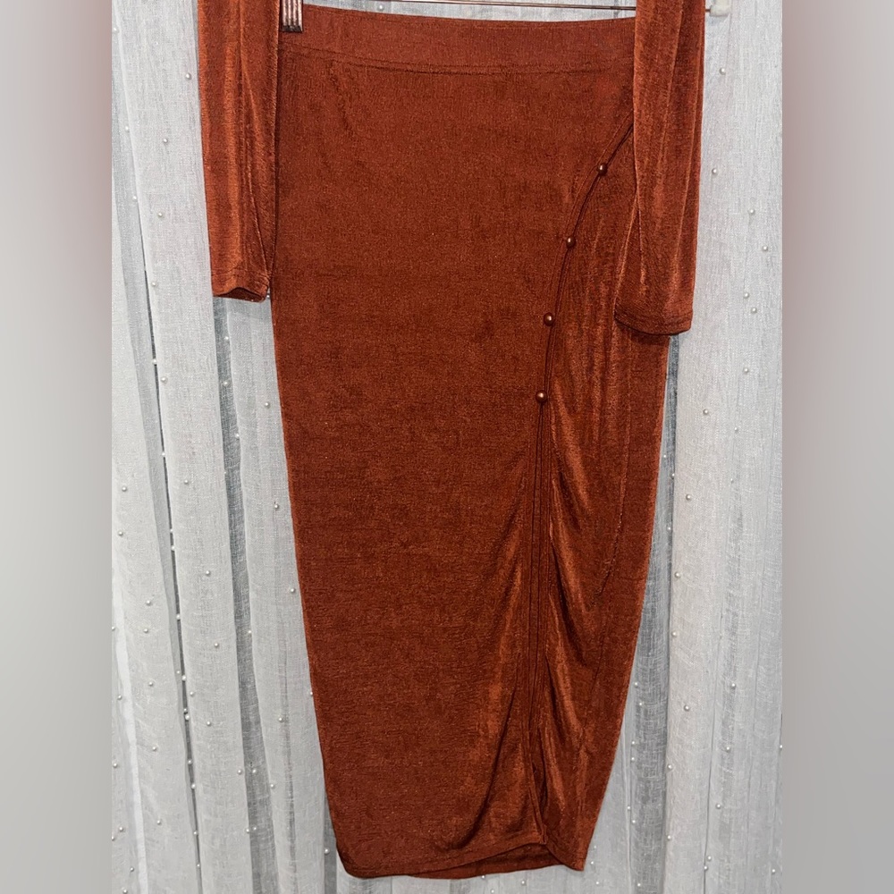 Micas 2 piece Cinnamon dress - Picture 6 of 10